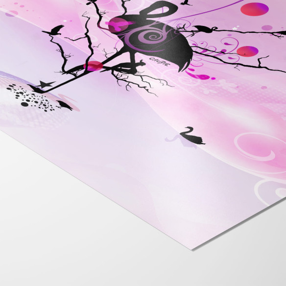 Poster Flamand Rose - Caudie