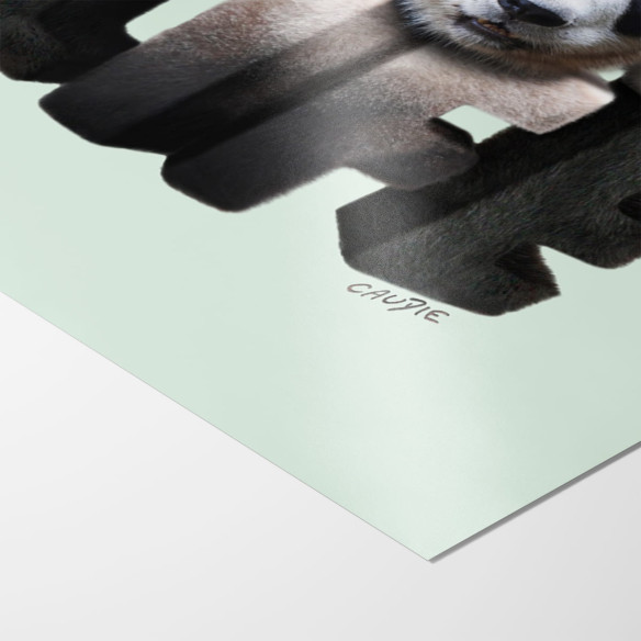 Poster Hug Life - Caudie