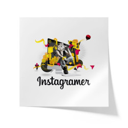 Poster Instagramer - Caudie