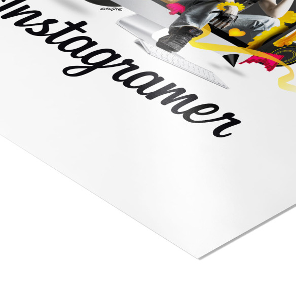 Poster Instagramer - Caudie