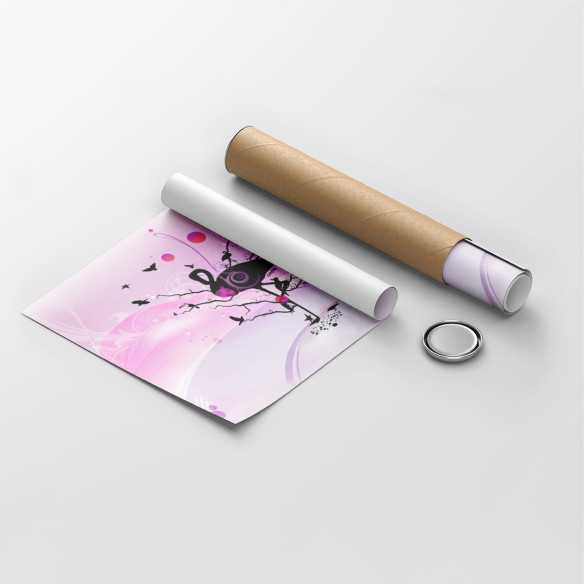 Poster Flamand Rose - Caudie