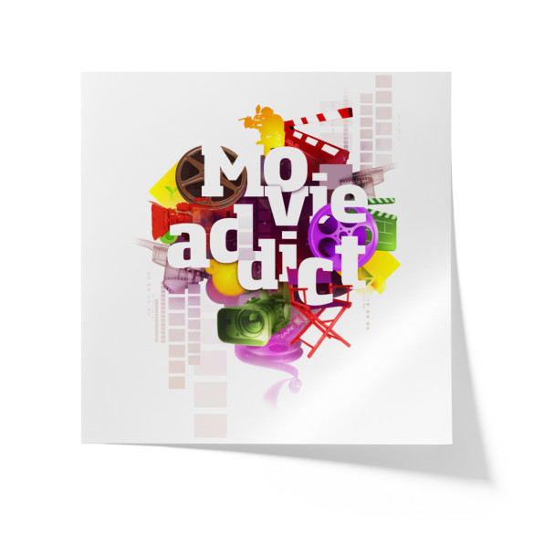 Poster Movie Addict - Caudie