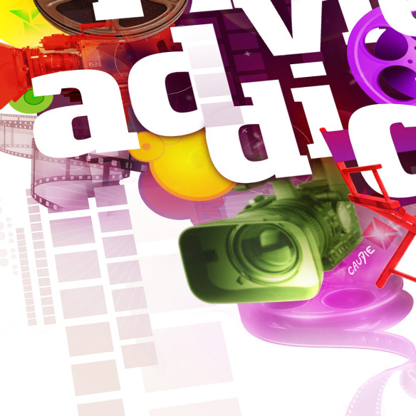 Poster Movie Addict - Caudie