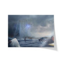Poster Surf Near The Wall - Caudie