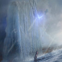 Poster Surf Near The Wall - Caudie