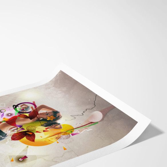 Azur - Limited edition art print - Caudie