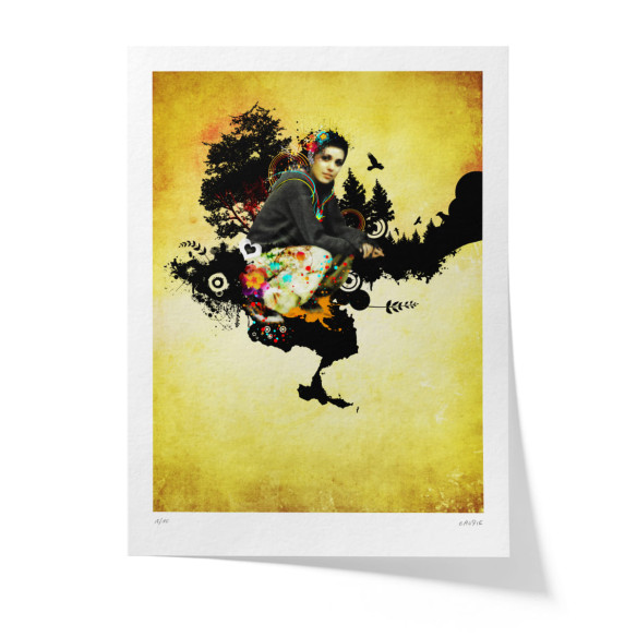 Magic Forest - Limited edition art print - Caudie