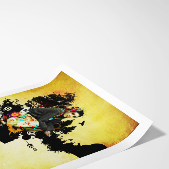 Magic Forest - Limited edition art print - Caudie