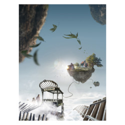 Metropolitain - Open edition art print - Caudie