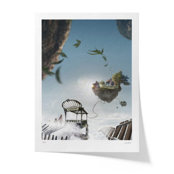 Metropolitain - Limited edition art print - Caudie
