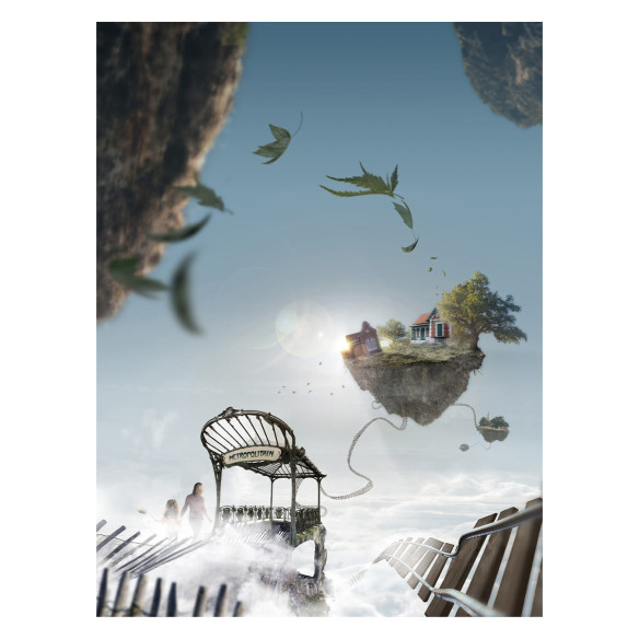 Metropolitain - Limited edition art print - Caudie