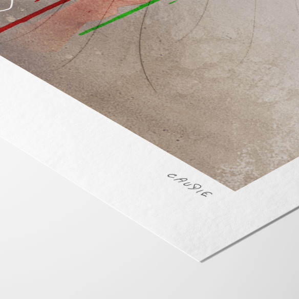 Azur - Limited edition art print - Caudie