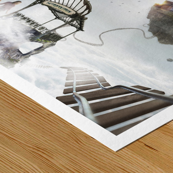 Metropolitain - Open edition art print - Caudie