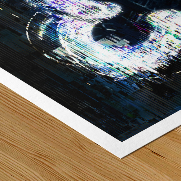 Caudie In The Shell - Open edition art print - Caudie