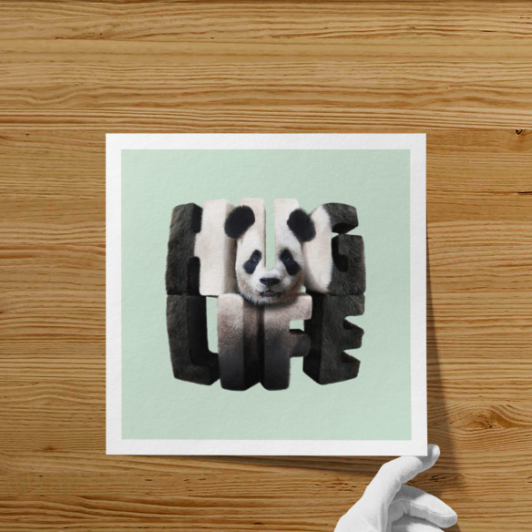 Hug Life - Tirage d'art en édition ouverte - Caudie