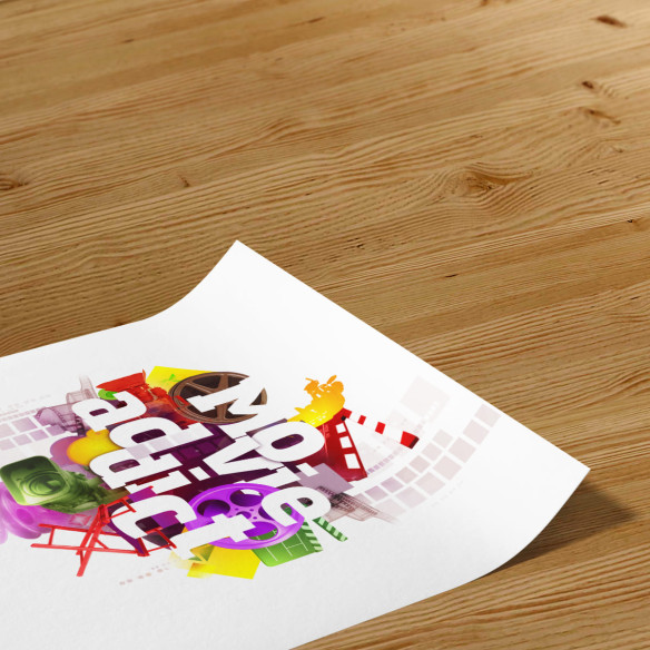 Movie Addict - Open edition art print - Caudie