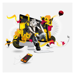 iTiger - Limited edition art print - Caudie