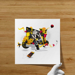 iTiger - Open edition art print - Caudie 2