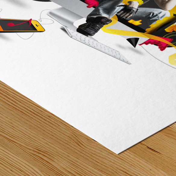 iTiger - Open edition art print - Caudie