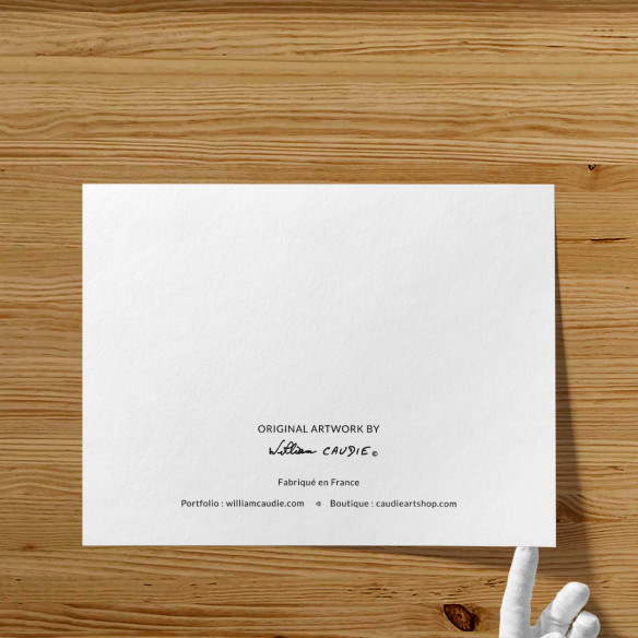 Pinky - Open edition art print - Caudie