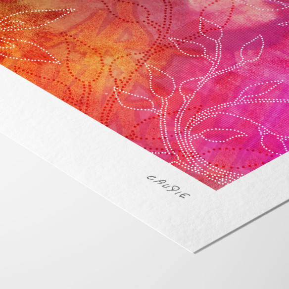Pinky - Limited edition art print - Caudie