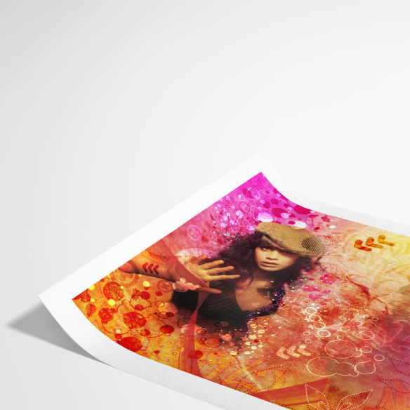 Pinky - Limited edition art print - Caudie