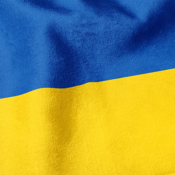 Drapeau Ukraine - Serviette de plage - Caudie