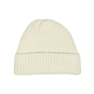 Spezie orange wool and cashmere ribbed fisherman hat - Caudie