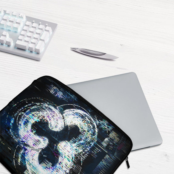 Logo Caudie v1 - Laptop sleeve - Caudie