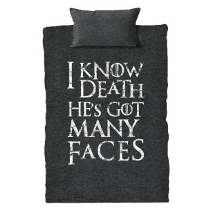 I Know Death He's Got Many Faces - Duvet cover - Game Of Thrones - Caudie