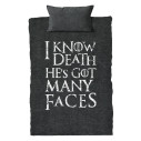 I Know Death He's Got Many Faces - Housse de couette - Game Of Thrones - Caudie