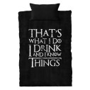 That's What I Do I Drink And I Know Things - Duvet cover - Game Of Thrones - Caudie