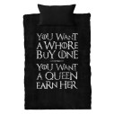 You Want A Whore, Buy One. You Want A Queen, Earn Her - Housse de couette - Game Of Thrones - Caudie