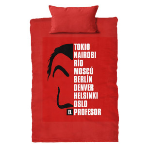 Masque Et Noms - Housse de couette - La Casa De Papel - Caudie