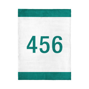Customizable player number - Squid Game - Blanket - Caudie 2