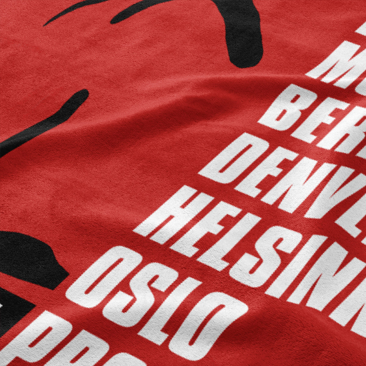 Masque Et Noms - Blanket - La Casa De Papel - Caudie