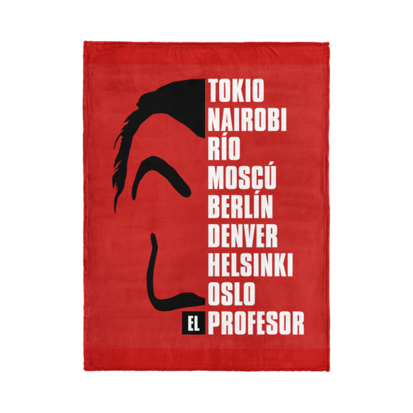 Masque Et Noms - Blanket - La Casa De Papel - Caudie Masque Et Noms - Blanket - La Casa De Papel - Caudie