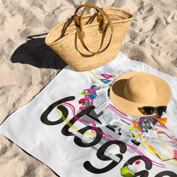 Blogger - Serviette de plage - Caudie