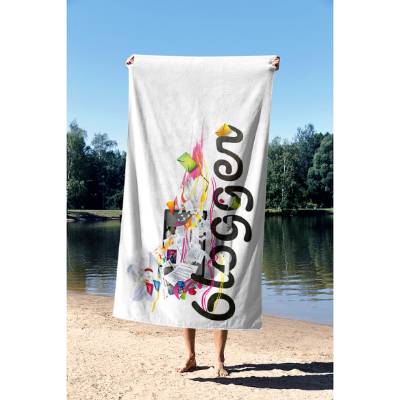 Blogger - Serviette de plage - Caudie