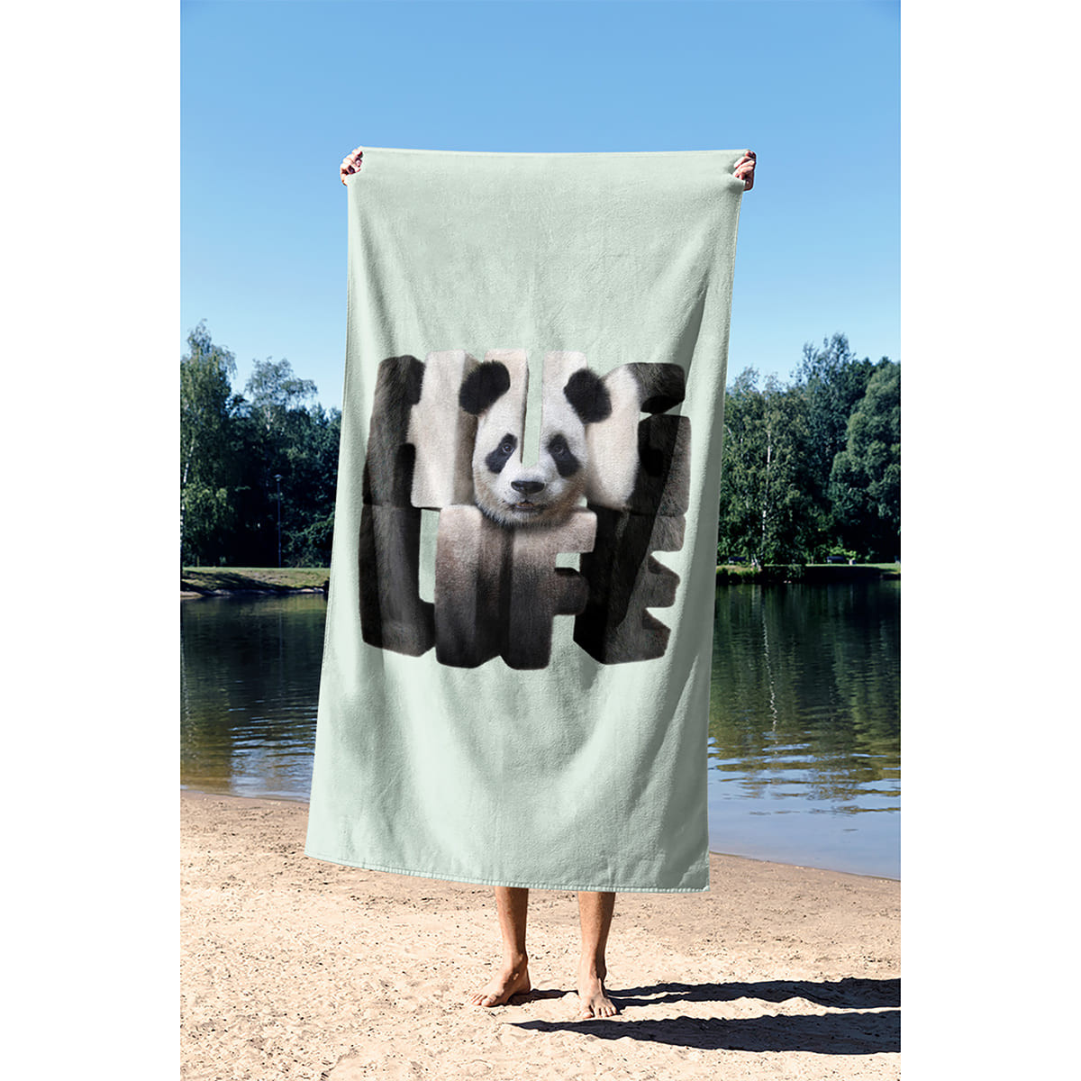 Hug Life - Serviette de plage - Caudie