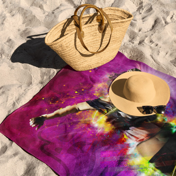 RnB - Serviette de plage - Caudie