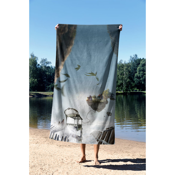 Metropolitain - Beach towel - Caudie