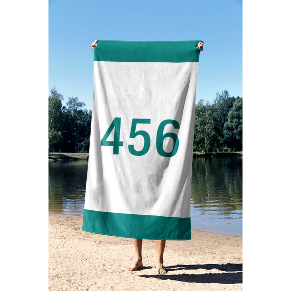Numéro de joueur personnalisable - Squid Game - Serviette de plage - Caudie