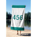 Numéro de joueur personnalisable - Squid Game - Serviette de plage - Caudie