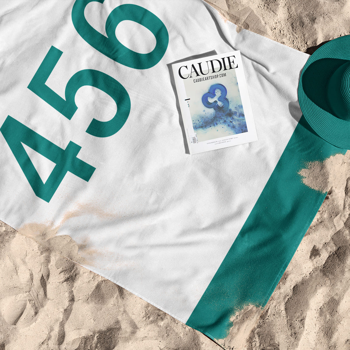 Player number - Squid Game - Beach towel - Caudie