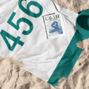 Numéro de joueur personnalisable - Squid Game - Serviette de plage - Caudie