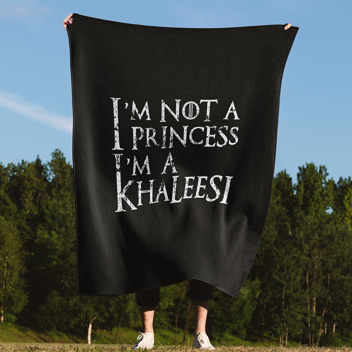 I'm Not A Princess I'm A Khaleesi - Blanket - Game Of Thrones - Caudie