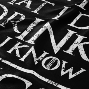 That's What I Do I Drink And I Know Things - Couverture - Game Of Thrones - Caudie 2