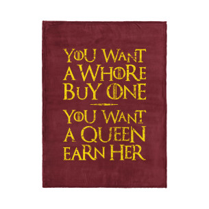 You Want A Whore, Buy One. You Want A Queen, Earn Her - Couverture - Game Of Thrones - Caudie
