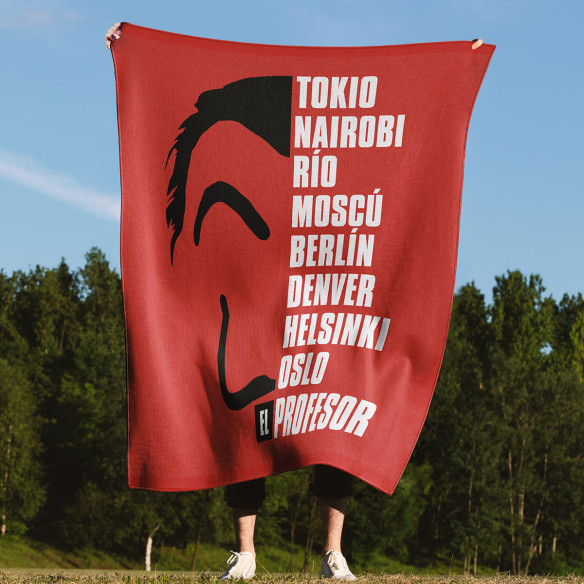 Masque Et Noms - Blanket - La Casa De Papel - Caudie Masque Et Noms - Blanket - La Casa De Papel - Caudie